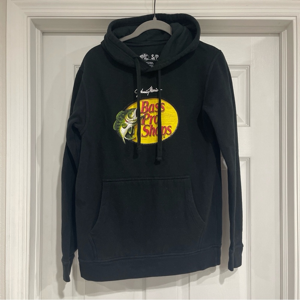 Bass Pro Shops Black Sweatshirt Hoodie